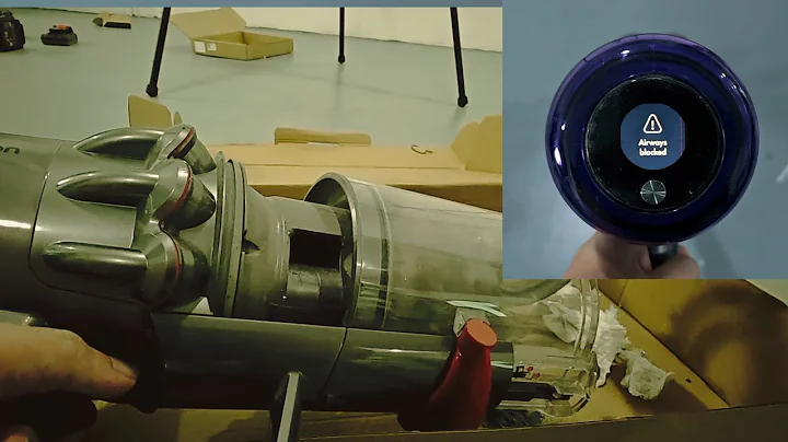 Dyson Vacuum Says Airway Blocked - No blockage? How I fixed this issue