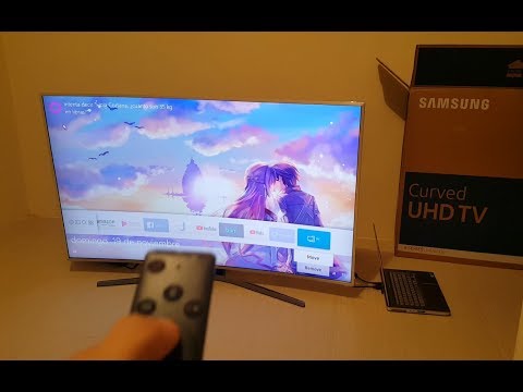 TV Samsung 55 Curva MU6500 UNBOXING AND REVIEW 