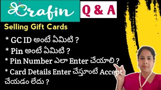 Crafin App Q&A  || How to Sell Gift Voucher || Gift Cards Selling App screenshot 5