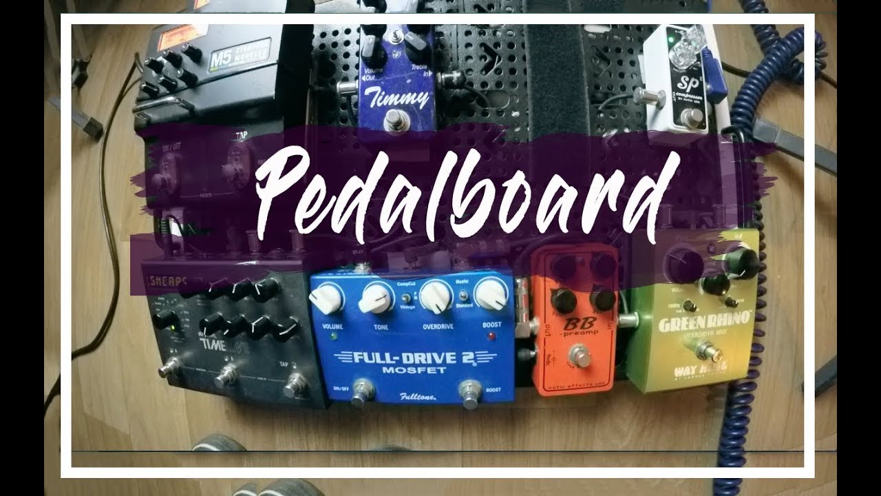Meu Pedalboard HRS PEDALBOARD YouTube
