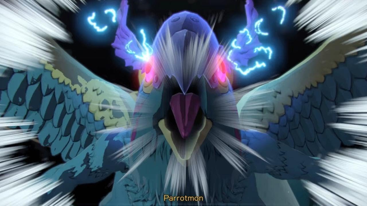 [Digimon Story Time Stranger] Parrotmon Fight - YouTube