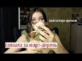 что я связала за два месяца | март-апрель | создание схемы вязания крючком