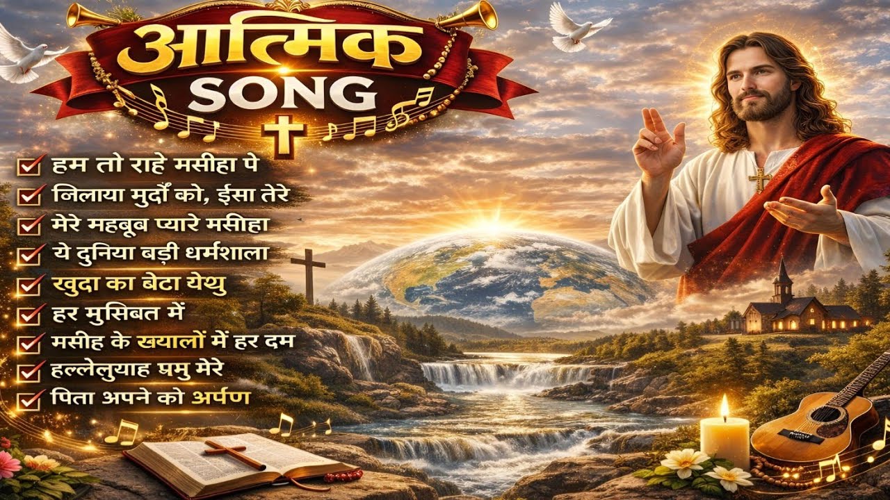 Nonstop मसीही आत्मिक गीत 2026 🙏 | 1 Hour Morning Prayer & Worship | यीशु भजन Collection