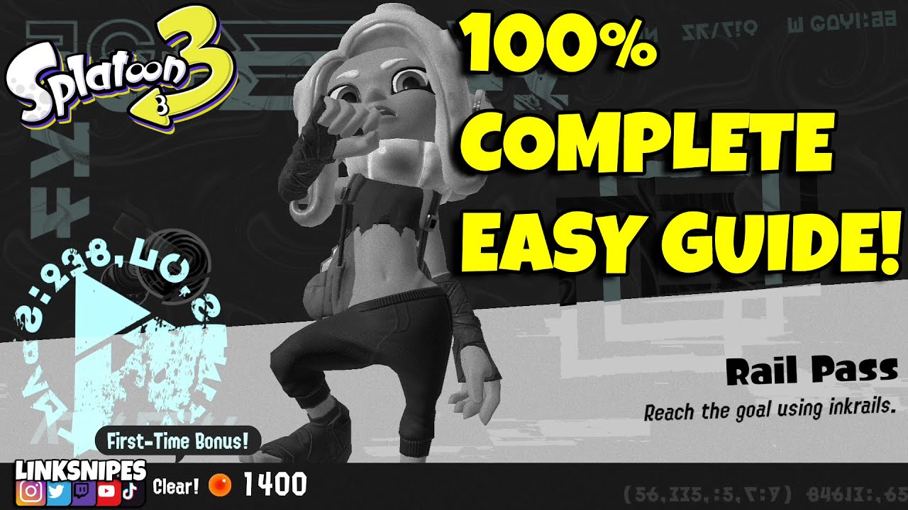 Splatoon 3 | Rail Pass | Cryogenic Hopetown | Easy Guide | No ...