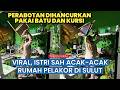 Amarah Istri Sah Meledak, Rumah Terduga Pelakor Jadi Sasaran hingga Perabot Dihancurkan
