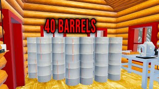 SALE OF 40 BARRELS FULL OF SYRUP (4800 LITERS) - Mon Bazou #16 | Radex