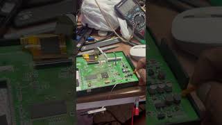 Allwinner SOC dead. Internal short.  #allwinners #fire #pcb #electronics #smd #shorts #shortcircuit