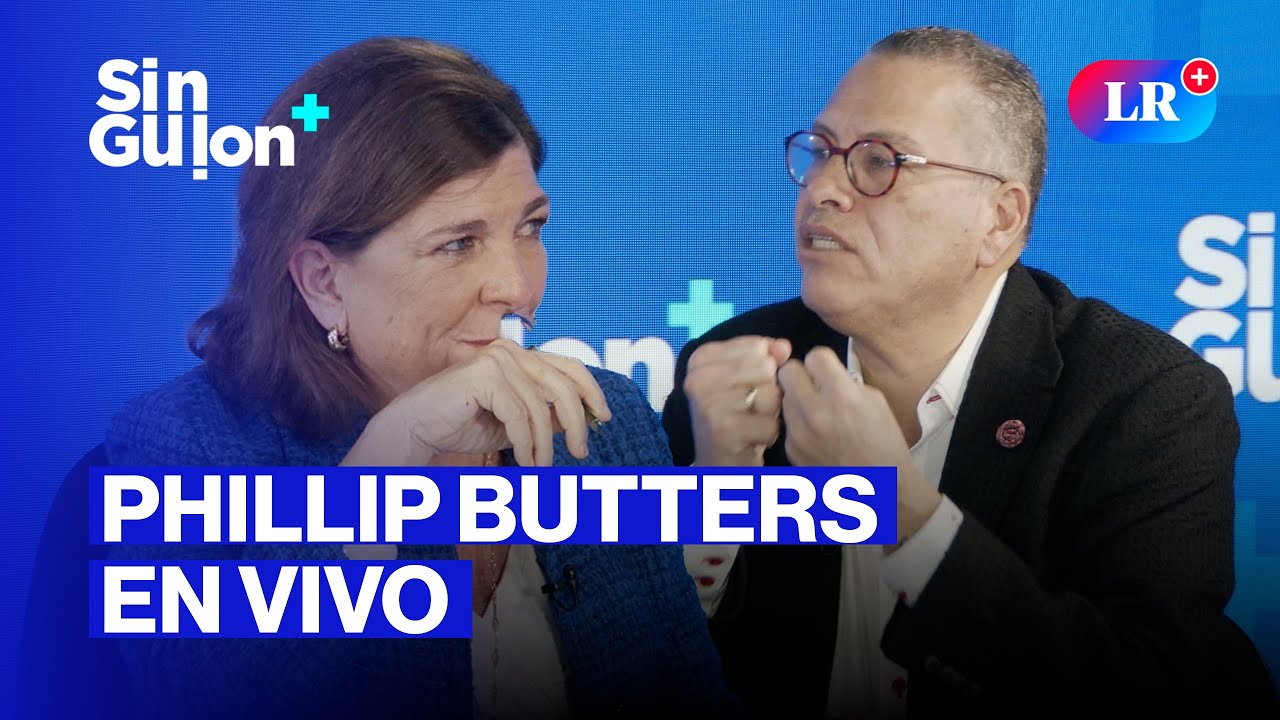 PHILLIP BUTTERS en entrevista y PROBLEMAS POLICIALES | Sin Guion con Rosa María Palacios
