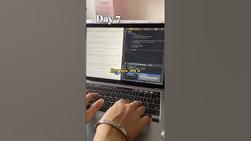 Day 7 of learning App Development from scratch | #shorts | #code #coding #ytshorts #fyp