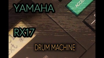 YAMAHA RX17 DRUM MACHINE - EBAY SPECIAL