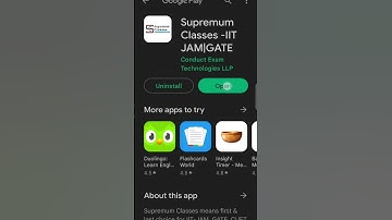Demo for Supremum Free Mock Test on App