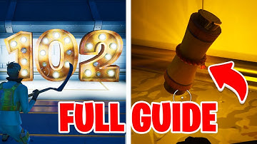 How To Complete 102 LEVEL ESCAPE ROOM Fortnite Creators Map - All 102 Levels Guide
