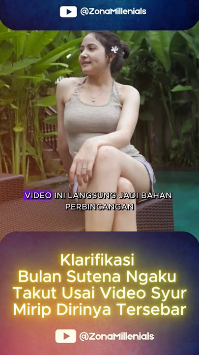 Bulan Sutena Klarifikasi video  yang melibatkan dirinya #shortvideo #bulansutena #artis #fyp #viral