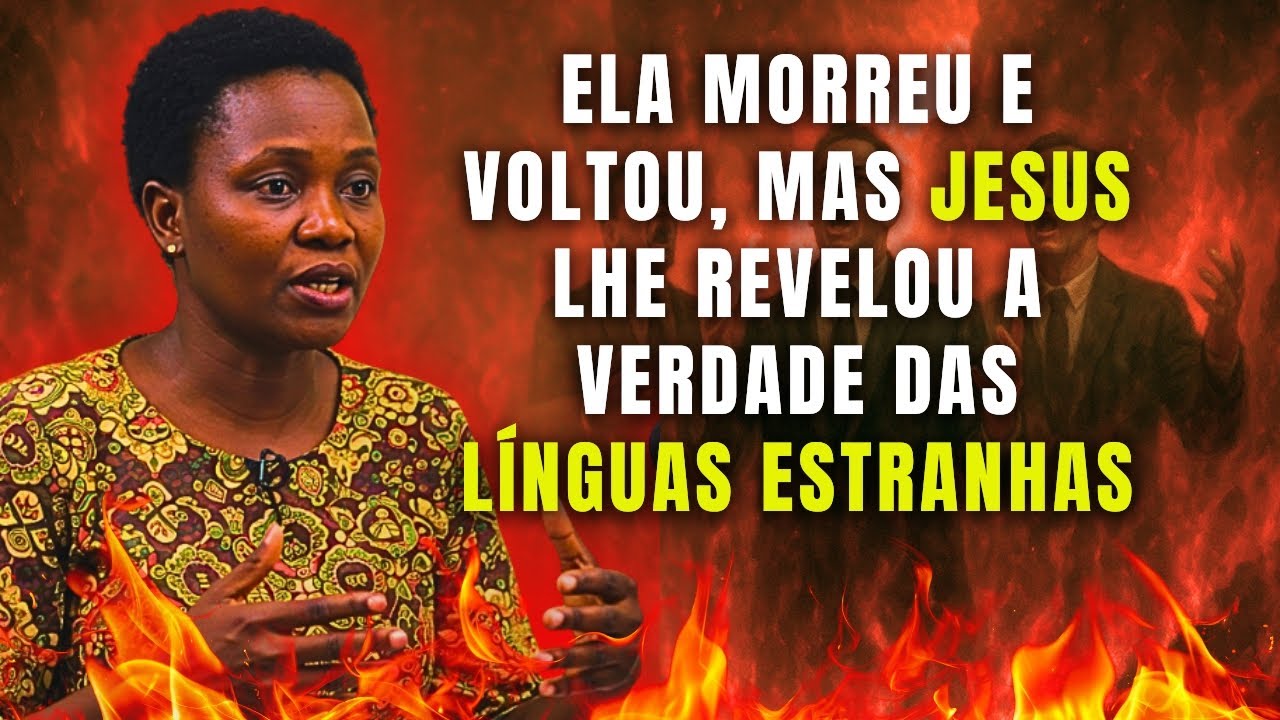 TESTEMUNHO REAL: ELA MORREU E VOLTOU, MAS JESUS LHE REVELOU A VERDADE DAS LÍNGUAS ESTRANHAS