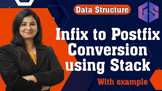 Infix to postfix Conversion using Stack | Infix➡️Postfix Conversion with examples | Data Structure screenshot 5