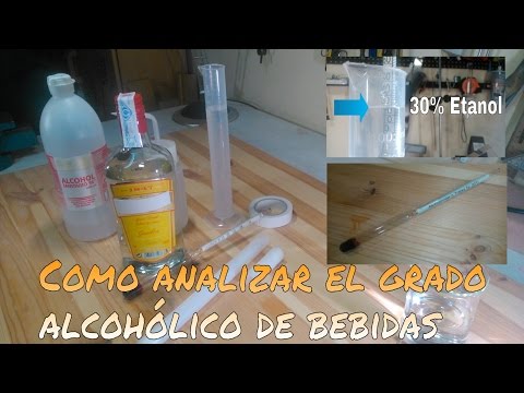 Video: Cómo Determinar Los Grados De Alcohol