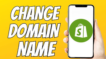 How To Change Domain Name in Shopify (2023)