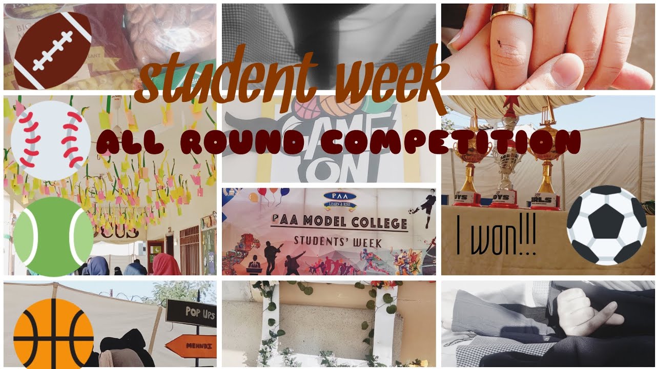 Qirat,naat, cooking, and poetry competition|Student week day 03|video diaries by wardah