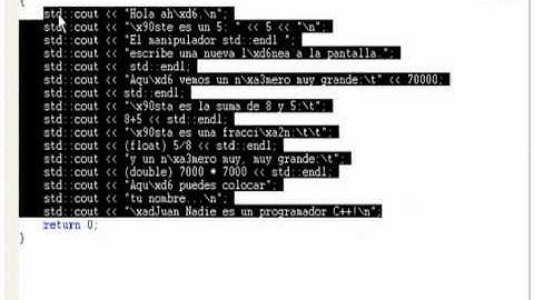 02.-Curso de VideoTutoriales C++. Análisis de un Programa