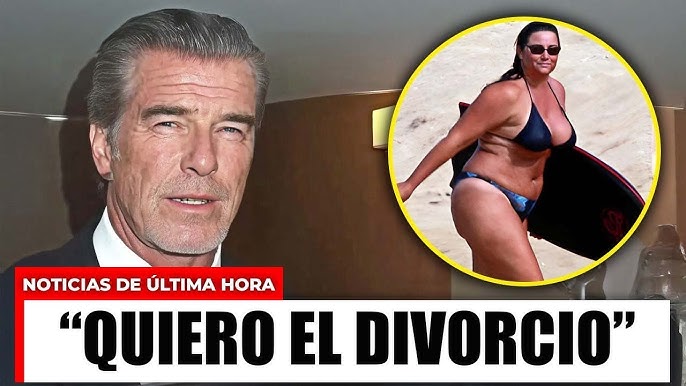 Has Oído Lo Que Le Ha Pasado A La Mujer De Pierce Brosnan? - YouTube
