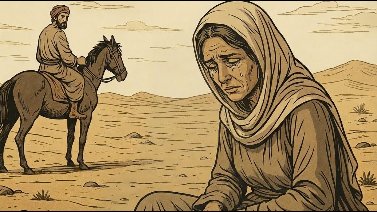 قصة الفتاة التي تُركت وحيدة في الصحراء حتى أنقذها رجل غني وقلب حياتها.