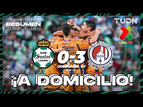 Santos Laguna San Luis Goals And Highlights