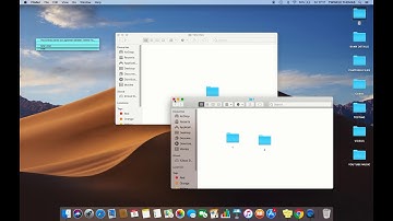 HOW TO MERGE TWO FOLDERS WITH THE SAME NAME AT TWO DIFFERENCE LOCATIONS ON MAC IN MAC OS MOJAVE