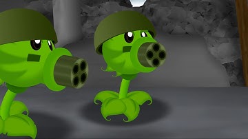 Plants vs Zombies Test Animation 2 Mega-Morphosis