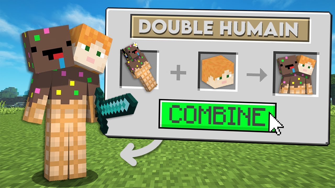 Ça fait quoi si on mélange n'importe quoi sur Minecraft ?.. (ultra wtf)