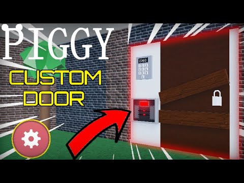 Custom ESCAPE DOOR in PIGGY BUILD MODE?! [ADD EVENTS!] | Roblox Piggy Suggestion