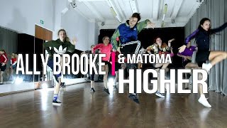 ALLY BROOKE & MATOMA - Higher | #alberzonefierce choreography Resimi