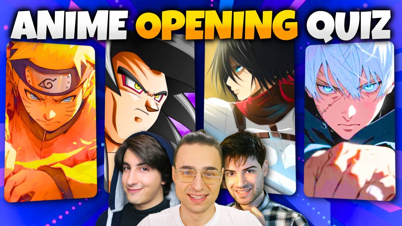 INDOVINA L'OPENING DELL'ANIME (Strumentale + Vocale) 🕹️ Quiz Anime Ita