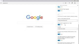 disable cookie tracking in microsoft edge browser