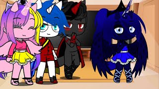 Princess Cadence, Shining Armor, Spike, Cheese Sandwich + Sombra react to Luna Tiktoks! ||Angst||