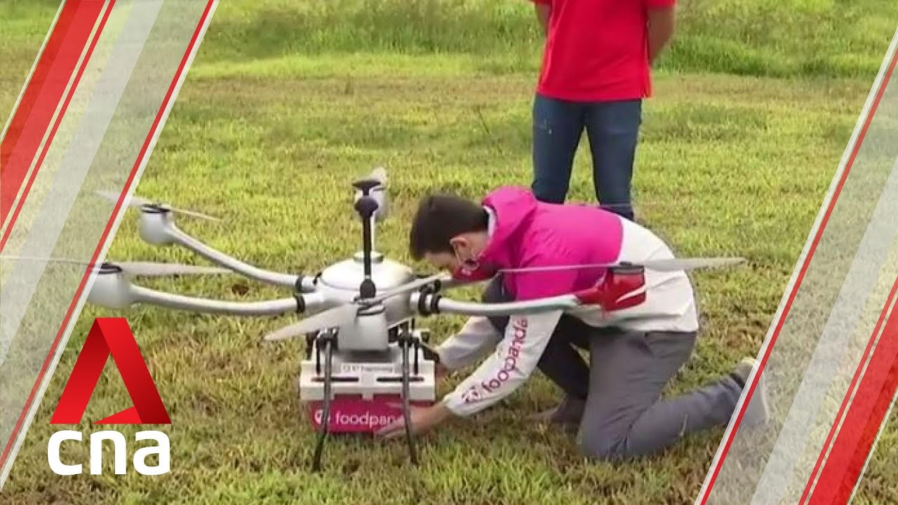 ST Engineering, Foodpanda developing drone to deliver food across Singapore