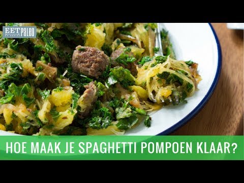 Hoe Maak Je Spaghetti Pompoen Klaar?