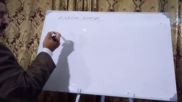 Class 9th maths kpk board course additive identity and additive inverse of matrices