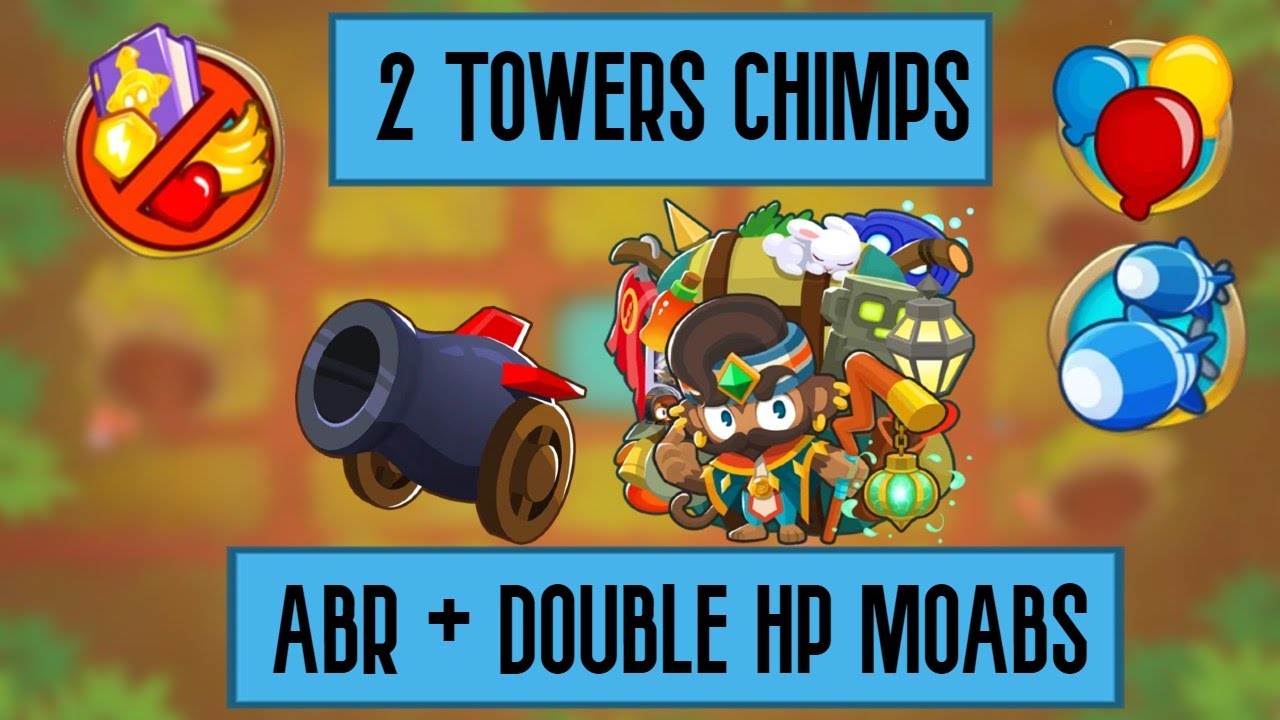 2 Tower CHIMPS ABR Double HP MOABS with Geraldo and Base Bomb by