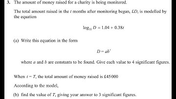 Pure Math P3 January 2024 (Question 3) IAL WMA13/01 Pearson Edexcel Math Past Paper