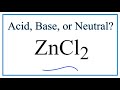 Zinc Chloride and Acid-Base Reactions