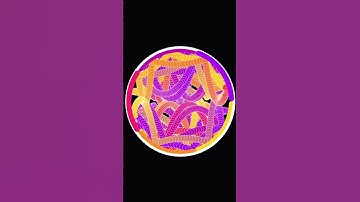 Double Pentatonic Circle with gravity #creativecoding #generativeart #shorts #adhd #digitalart