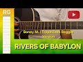 Rivers Of Babylon | RepaGuitara Reggae Tutorial | Tropavibes Reggae Version 