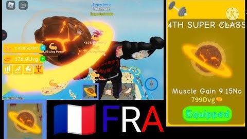 Bought the 4th super class in lifting simulator !