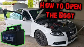 How to Unlock your Car when your Battery is Flat