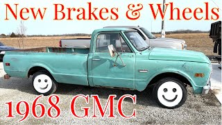 1968 GMC Gets Brakes and Wheels