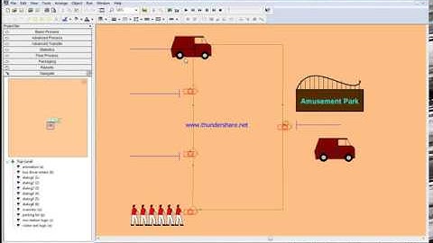Bus Transportation Arena Simulation