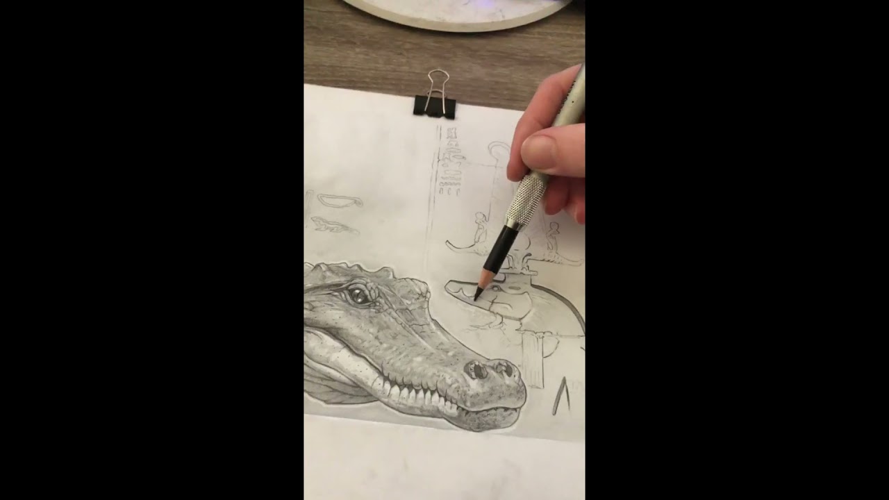 Sobek's Worship Drawing 