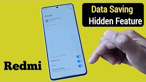 Data Saving 2 Hidden Feature in Redmi/Poco ! Data Usage enable ! HyperOS