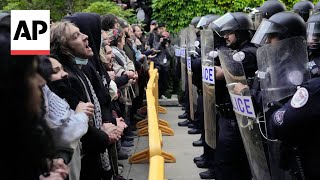 Police clear pro-Palestinian tent encampment at University of Chicago