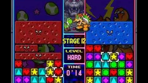 Complete Tetris Attack Very Hard Versus Mode Playthrough